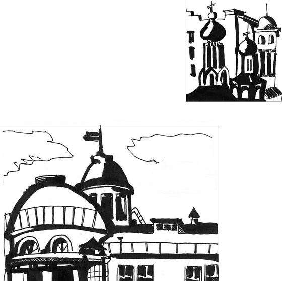 Рисунки и эскизы: 1